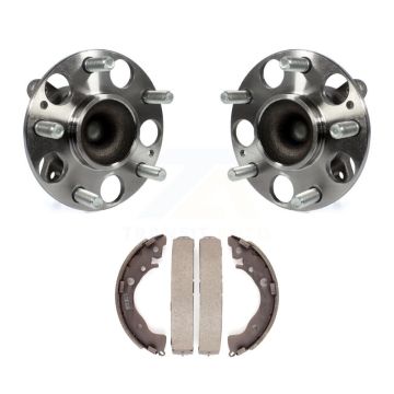 Rear Brake Drum Shoes And Wheel Hub Bearing Assembly Kit For Honda Civic K7D-100666