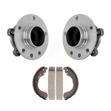 Rear Brake Drum Shoes And Hub Bearing Kit For 2017 Jeep Compass MP body code with FWD K7D-100668