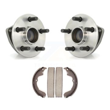Rear Brake Drum Shoes And Hub Bearing Kit For Toyota Matrix Pontiac Vibe FWD with Non-ABS K7D-100676