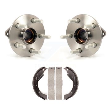 Rear Brake Drum Shoes And Hub Bearing Kit For 2003-2006 Toyota Matrix Pontiac Vibe AWD K7D-100677