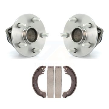 Rear Brake Drum Shoes And Wheel Hub Bearing Assembly Kit For Toyota Corolla 4-Wheel ABS K7D-100679