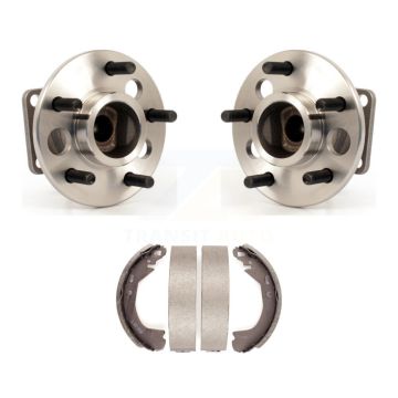 Rear Brake Drum Shoes Hub Bearing Kit For Pontiac Montana Chevrolet Venture Buick Century K7D-100688