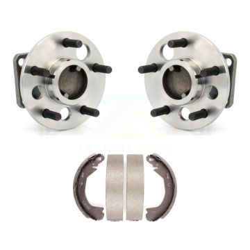 Rear Brake Drum Shoes Hub Bearing Kit For Buick Century Chevrolet Lumina Oldsmobile Ciera K7D-100689