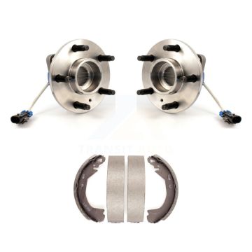 Rear Brake Drum Shoes & Hub Bearing Kit For Pontiac Montana Chevrolet Venture Oldsmobile K7D-100690