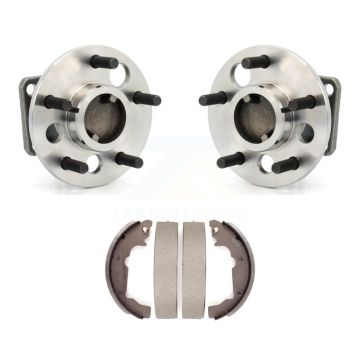 Rear Brake Drum Shoes And Hub Bearing Kit For 2001-2005 Pontiac Aztek FWD with Non-ABS K7D-100693