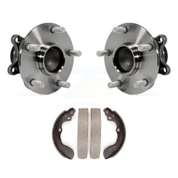 Rear Brake Drum Shoes And Wheel Hub Bearing Assembly Kit For 2008-2013 Suzuki SX4 FWD K7D-100694