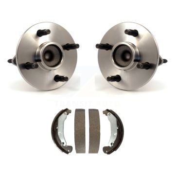 Rear Brake Drum Shoes Hub Bearing Kit For Chevrolet Cobalt Pontiac Saturn Ion G5 Pursuit K7D-100702