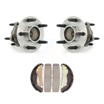 Rear Brake Drum Shoes And Wheel Hub Bearing Assembly Kit For Chevrolet Cobalt HHR K7D-100708