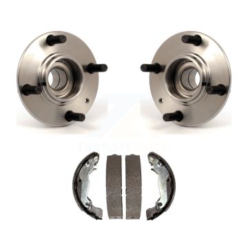 Rear Brake Drum Shoes And Hub Bearing Assembly Kit For 2001-2006 Hyundai Elantra Non-ABS K7D-100712