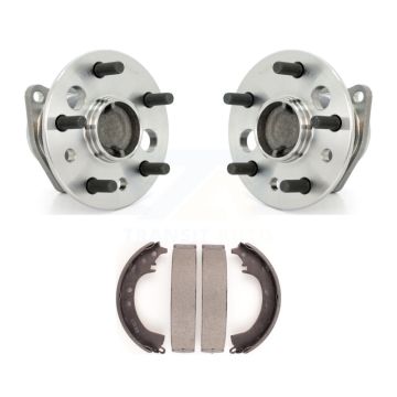 Rear Brake Drum Shoes And Hub Bearing Assembly Kit For 2002-2003 Toyota Camry Non-ABS K7D-100716