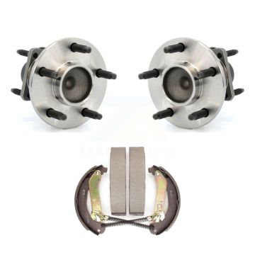 Rear Brake Drum Shoes And Hub Bearing Kit For 2009 Chevrolet HHR LT Panel/LS Panel/LT/LS K7D-100718