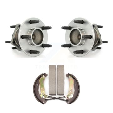 Rear Brake Drum Shoes And Hub Bearing Assembly Kit For Chevrolet Malibu Pontiac G6 HHR K7D-100719