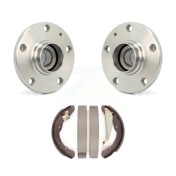 Rear Brake Drum Shoes And Wheel Hub Bearing Assembly Kit For Volkswagen Jetta Beetle K7D-100720