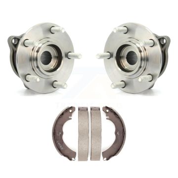 Rear Brake Drum Shoes And Wheel Hub Bearing Assembly Kit For Mitsubishi Lancer K7D-100734