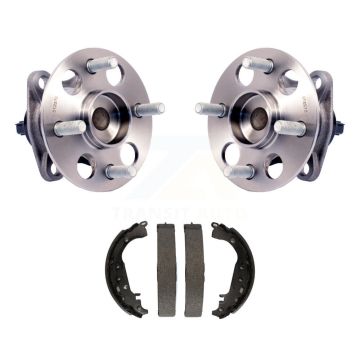 Rear Brake Drum Shoes And Wheel Hub Bearing Assembly Kit For Toyota Yaris K7D-100735