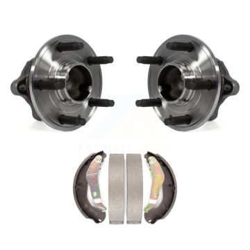 Rear Brake Drum Shoes And Wheel Hub Bearing Assembly Kit For Chevrolet Sonic Trax K7D-100739