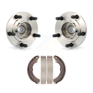 Rear Brake Drum Shoes And Wheel Hub Bearing Assembly Kit For Mitsubishi Lancer K7D-100742