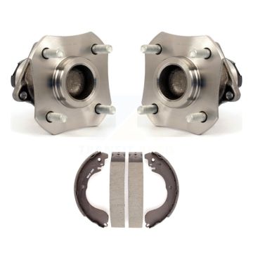 Rear Brake Drum Shoes And Wheel Hub Bearing Assembly Kit For Nissan Versa K7D-100745