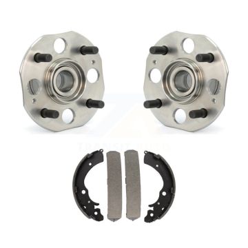 Rear Brake Drum Shoes & Hub Bearing Kit For 1998-2002 Honda Accord 2.3L with 4-Wheel ABS K7D-100750