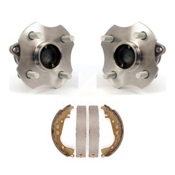 Rear Brake Drum Shoes And Wheel Hub Bearing Assembly Kit For 2004-2006 Scion xB xA K7D-100754