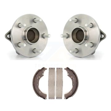 Rear Brake Drum Shoes And Wheel Hub Bearing Assembly Kit For Toyota Corolla K7D-100759