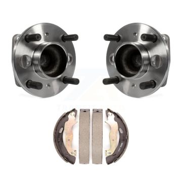 Rear Brake Drum Shoes And Wheel Hub Bearing Assembly Kit For Ford Fiesta K7D-100776