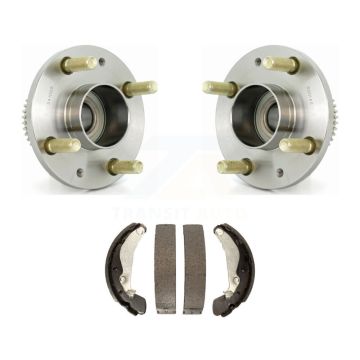 Rear Brake Drum Shoes And Hub Bearing Kit For Chevrolet Aveo Pontiac Aveo5 Wave Spark G3 K7D-100777