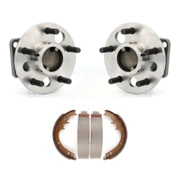 Rear Brake Drum Shoes Hub Bearing Kit For Buick Cadillac DeVille Electra LeSabre Chassis K7D-100785