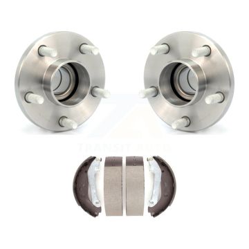 Rear Brake Drum Shoes And Hub Bearing Assembly Kit For 2010-2013 Ford Transit Connect K7D-100794