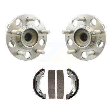 Rear Brake Drum Shoes And Hub Bearing Assembly Kit For 2008-2010 Hyundai Elantra Non-ABS K7D-100795
