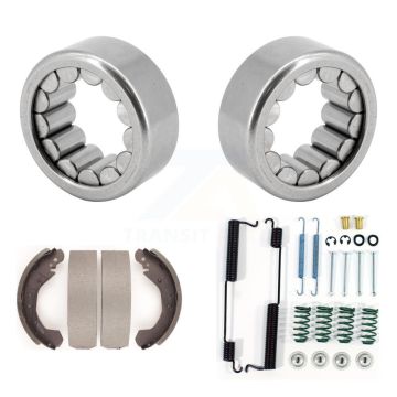 Rear Drum Brake Shoe & Hardware Bearing Kit For C1500 Chevrolet GMC With 9-1/2" Ring Gear K7D-100812