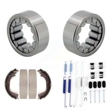 Rear Drum Brake Shoe & Hardware And Bearing Kit For GMC Sierra 1500 Chevrolet Silverado K7D-100820