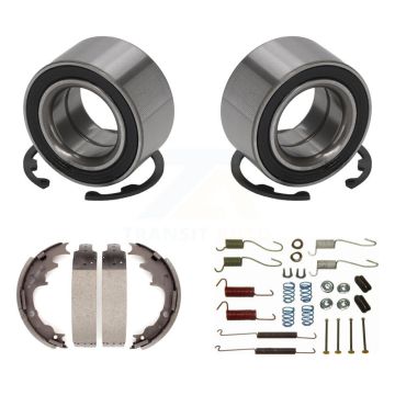 Rear Drum Brake Shoe & Hardware Bearing Kit For 98-02 Ford Ranger With 9" Diameter K7D-100825