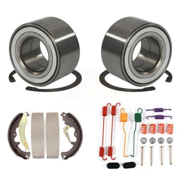 Rear Drum Brake Shoe & Hardware Bearing Kit For Ford Escape Mazda Tribute Mercury Mariner K7D-100827