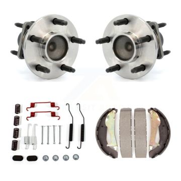 Rear Drum Brake Shoe & Hardware And Hub Bearing Kit For Chevrolet Cobalt Pontiac G5 HHR K7D-100836