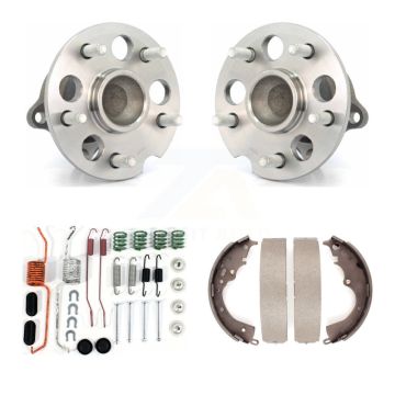 Rear Drum Brake Shoe & Hardware And Wheel Hub Bearing Kit For 2004-2010 Toyota Sienna FWD K7D-100842
