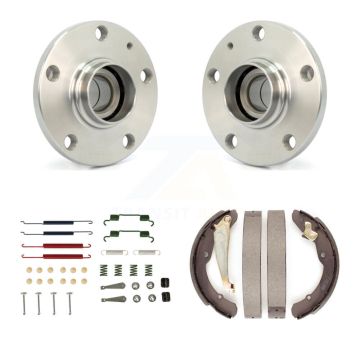 Rear Drum Brake Shoe & Hardware And Hub Bearing Kit For Volkswagen Jetta rear brakes K7D-100844