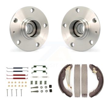 Rear Drum Brake Shoe & Hardware And Hub Bearing Kit For Volkswagen Jetta rear brakes K7D-100845