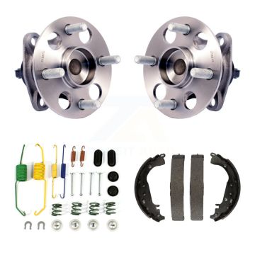 Rear Drum Brake Shoe & Hardware And Wheel Hub Bearing Assembly Kit For Toyota Yaris K7D-100848