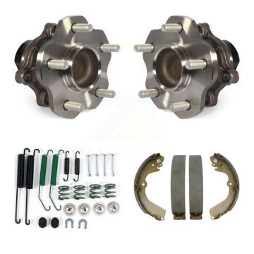 Rear Drum Brake Shoe & Hardware Hub Bearing Kit For Nissan NV200 Chevrolet City Express K7D-100852