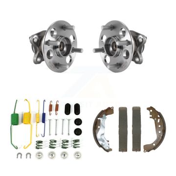 Rear Drum Brake Shoe & Hardware And Wheel Hub Bearing Assembly Kit For Toyota Yaris K7D-100853