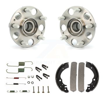Rear Drum Brake Shoe & Hardware And Wheel Hub Bearing Assembly Kit For Honda Accord K7D-100861