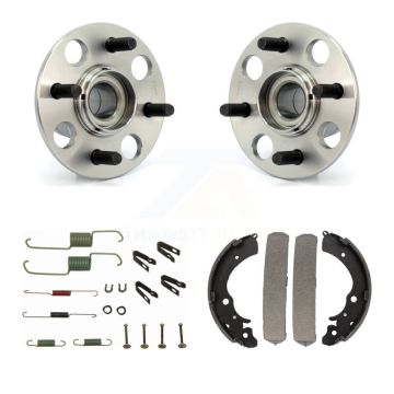 Rear Drum Brake Shoe & Hardware And Wheel Hub Bearing Assembly Kit For Honda Civic K7D-100862