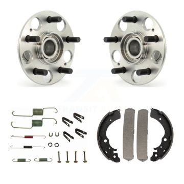 Rear Drum Brake Shoe & Hardware And Wheel Hub Bearing Assembly Kit For Honda Accord K7D-100869