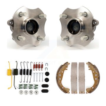 Rear Drum Brake Shoe & Hardware And Hub Bearing Assembly Kit For 2004-2006 Scion xB xA K7D-100872