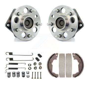 Rear Drum Brake Shoe & Hardware And Hub Bearing Assembly Kit For 1998-2003 Toyota Sienna K7D-100882