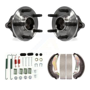 Rear Drum Brake Shoe & Hardware And Hub Bearing Assembly Kit For Chevrolet Sonic Trax K7D-100899