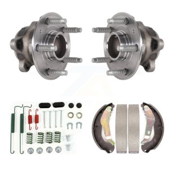 Rear Drum Brake Shoe & Hardware And Hub Bearing Assembly Kit For Chevrolet Trax Sonic K7D-100900
