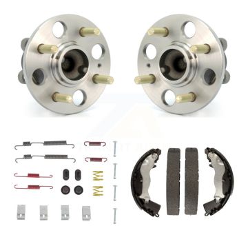 Rear Drum Brake Shoe & Hardware And Wheel Hub Bearing Kit For Hyundai Accent Kia Rio Rio5 K7D-100906