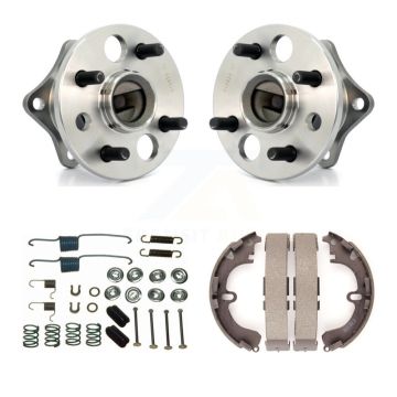 Rear Drum Brake Shoe & Hardware Hub Bearing Kit For Toyota Corolla Prizm Chevrolet Geo K7D-100914